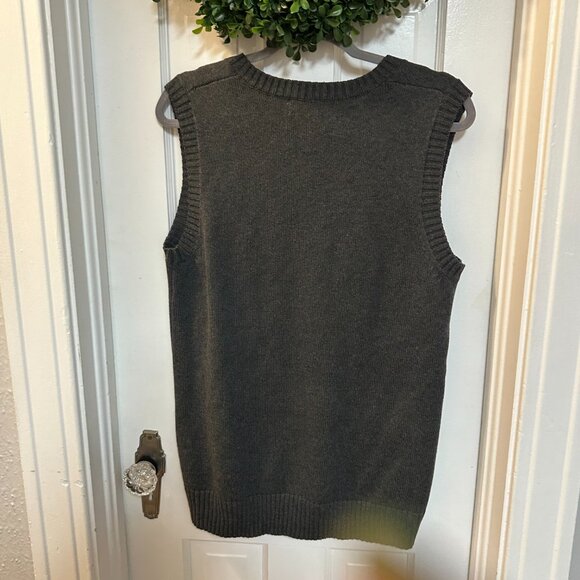 Campure Dark Gray Women's Sweater Vest-Size XL - Picture 5 of 6